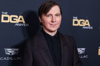 Beverly Hills, United States. 18th Feb, 2023. BEVERLY HILLS, LOS ANGELES, CALIFORNIA, USA - FEBRUARY 18: American actor Paul Dano arrives at the 75th Annual Directors Guild Of America (DGA) Awards hel...