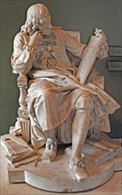 Blaise Pascal 1623-1662 Augustine PAJOU 1730 - 1809 France French