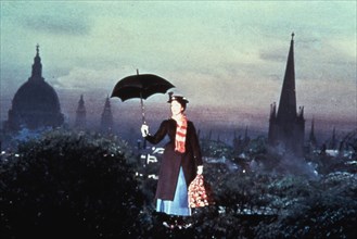 Mary Poppins   Mary Poppins   Mary Poppins (Julie Andrews), die perfekte Nanny. *** Local Caption *** 1964  --