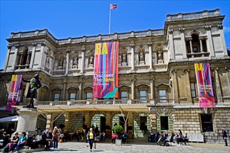 The Royal Academy of Arts, Burlington House, Piccadilly, City of Westminster, London, England, United Kingdom