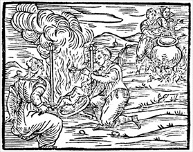 Banchetto sabba compendium maleficarum