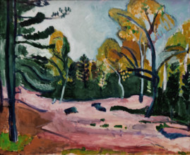 Henri Matisse: The Forest at Fontainebleau (1909)