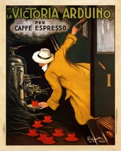 English: Advertising poster for Victoria Arduino by Leonetto Cappiello - 1922. 1922 79 Victoria Arduino, 1922
