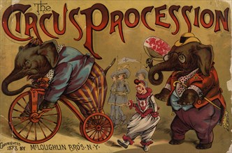 vintage circus poster art
