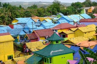 Malang Indonesia - Village of Color Kampung Warna Warni Jodipan