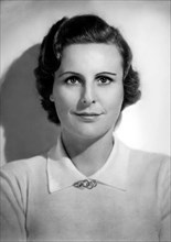 Leni Riefenstahl. Portrait of the German film director and photographer, Helene Bertha Amalie "Leni" Riefenstahl (1902-2003), c.1936-38. Riefenstahl is best known for her role in producing nazi propag...