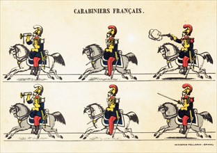 carabiniers sous le Second Empire