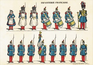 infanterie de ligne sous le Second Empire