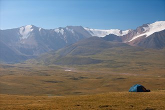 Altai mountains. Beautiful highland landscape. Mongolia