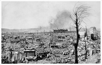 1923 Yokohama after The Great Kanto earthquake  September 1923