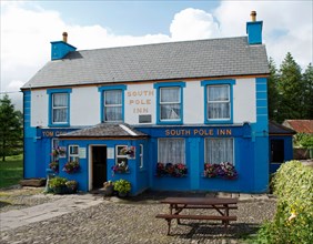The South Pole Inn in Annascaul, Dingle. A pub and museum dedicated to its former landlord Antarctic explorer Tom Crean.