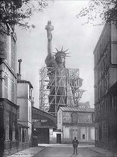 Construction of Statue of Liberty 10