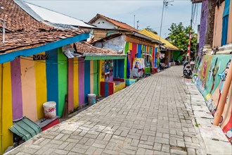 Kampung Pelangi in Semarang Indonesia