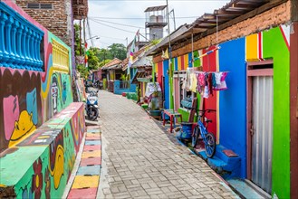 Kampung Pelangi in Semarang Indonesia