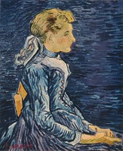 Mademoiselle Ravoux 1890 painting by Vincent van Gogh - Very high resolution and quality image