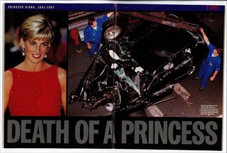 Time magazine headline on the death of Princess Diana