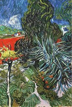 Vincent Van Gogh -  Garden Doctor Gachet Auvers Sur Oise 1890
