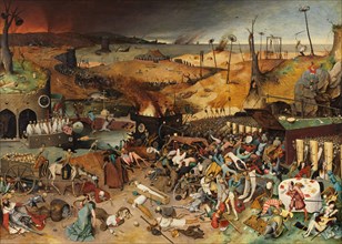 The Triumph of Death is an oil panel painting by Pieter Bruegel the Elder from around 1562. It has been in the Museo del Prado in Madrid since 1827. Depicting total slaughter, it catalogues the effect...
