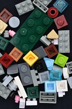 Lego Bricks In Lego Store And Nanoblock Bricks And Sets Up Close