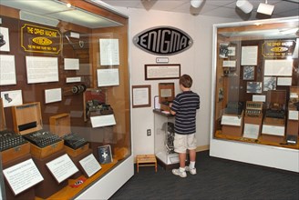 The National Cryptologic Museum at the National Security Administration in Maryland Anne Arundel County
