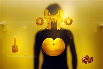 Gold museum, museo del oro, old town of Bogotá, Colombia, South America