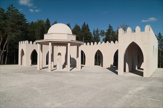 The Muslim Memorial, beside the Douaumont Ossuary & French National Cemetery, Douaumont, Fleury-devant-Douaumont, France.