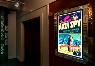 Washington, DC, USA. 10th Oct, 2017. The International Spy Museum explores the craft, practice, history and contemporary role of espionage, and is the only museum in the world to provide a global pers...