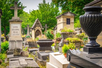 Père Lachaise Cemetery is the largest cemetery in the city of Paris