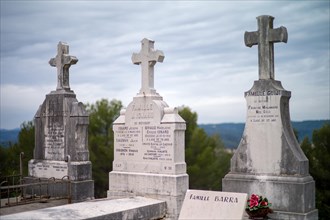 The cemetery of Saint-Paul de Vence, France