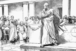 Lucius Sergius Catilina, known in English as Catiline(108–62 BCE), was a Roman Senator of the 1st century BC best known for the second Catilinarian conspiracy, a plot, devised by Catiline with the hel...