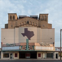 The Texas Theatre, which closed in 1983 in San Angelo, the seat of Tom Green County, Texas
