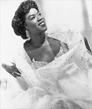 SARAH VAUGHAN (1924-1990) Promotional photo of American jazz singer