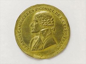 Jean-Jacques Regis de Cambaceres, Duke of Parma (1753-1824), Second Consul (1800), Chancellor of the Empire (1804), 1800-1804 Jean-Jacques Régis de Cambacérès, duc de Parme (1753-1824), deuxième consu...