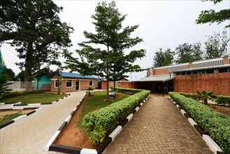 Nyamata genocide memorial in Rwanda.