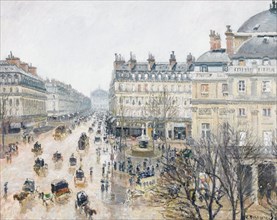 Camille Pissarro
Ecole française
Place du Théâtre Français, effet de pluie
1898
Huile sur toile