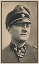 August Hinrich Dieckmann, 1942  Nazi WAFFEN SS Obersturmbannfuhrer leader August Dieckmann, Battalion Commander of a Das Reich SS Division infantry regiment. Leading Officer present at the atrocity at...