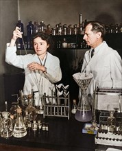 Biochemist Gerty Theresa Radnitz Cori (1896-1957) and her husband Carl Ferdinand Cori (1896-1984) were jointly awarded the Nobel Prize in medicine in