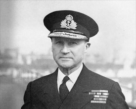 The Royal Navy during the Second World War A head and shoulders portrait shot of Admiral Sir Bertram Ramsay who was in charge of the naval evacuation at Dunkirk. Photograph taken at his London Headqua...