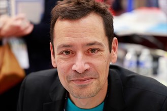 Jean-Baptiste Andrea Prix Goncourt 2023. The writer Jean-Baptiste Andrea Prix Goncourt 2023 for literature for his novel “Veiller sur elle”. The Frenc
