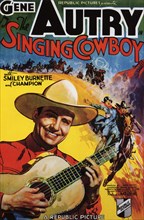 THE SINGING COWBOY  Poster for 1936 Republic film with Gene Autry