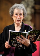 Margaret Atwood reads from her book The Year of the Flood at St James's Church, Piccadilly