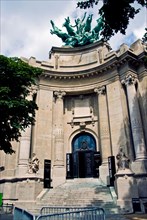Paris, France,  the Grand Palais Museum, Rear Entrance, Stairway, grand palace Paris, exposition universelle 1900