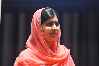 New York, United States. 10th Apr, 2017. Designation ceremony of Malala Yousafzai as United Nations Messenger of Peace with a special focus on girls' education. Credit: Luiz Roberto Lima/Pacific Press...
