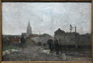 Guillaume Vogels
Ecole belge
Matin pluvieux
1883
Huile sur toile 
Bruxelles, musée royaux des