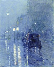Childe Hassam
Ecole américaine
Rainy Midnight
1895-1899
Huile sur toile (54 x 46,4