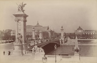 Le pont Alexandre III et le Grand Palais, Exposition Universelle 1900