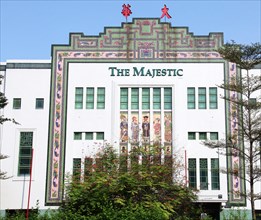 The Majestic building at Chinatown in Singapore