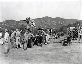 Film Production crews, circa 1921  File Reference # 30205_001THA