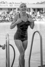 BIRTE HANSSON EKBERG Dansk Swedish Danish diver joined in Olympic Games in Rome 1960