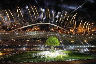 September 17, 2004, Athens, Greece: Opening ceremonies of the Paralympic Games at Olympic Stadium. ©Bob Daemmrich